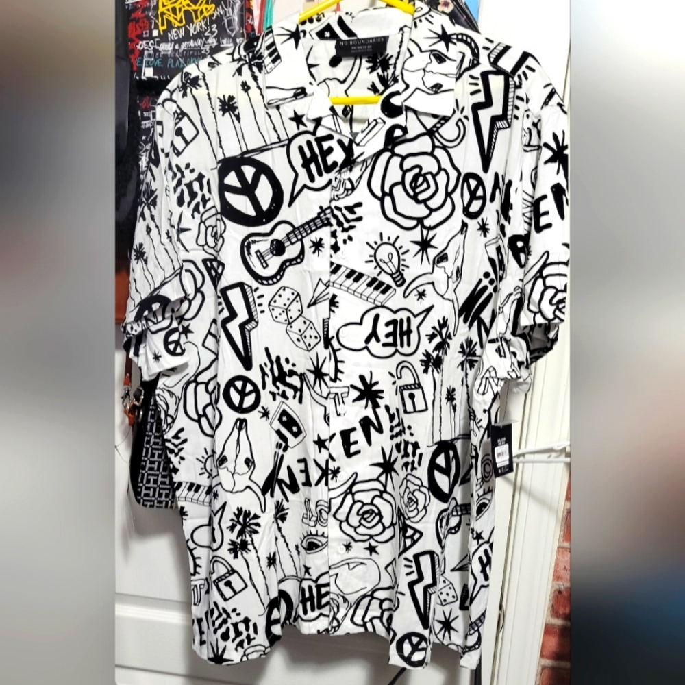 Men's size 2XL NWT button-down shirt. Any occasion, anywhere